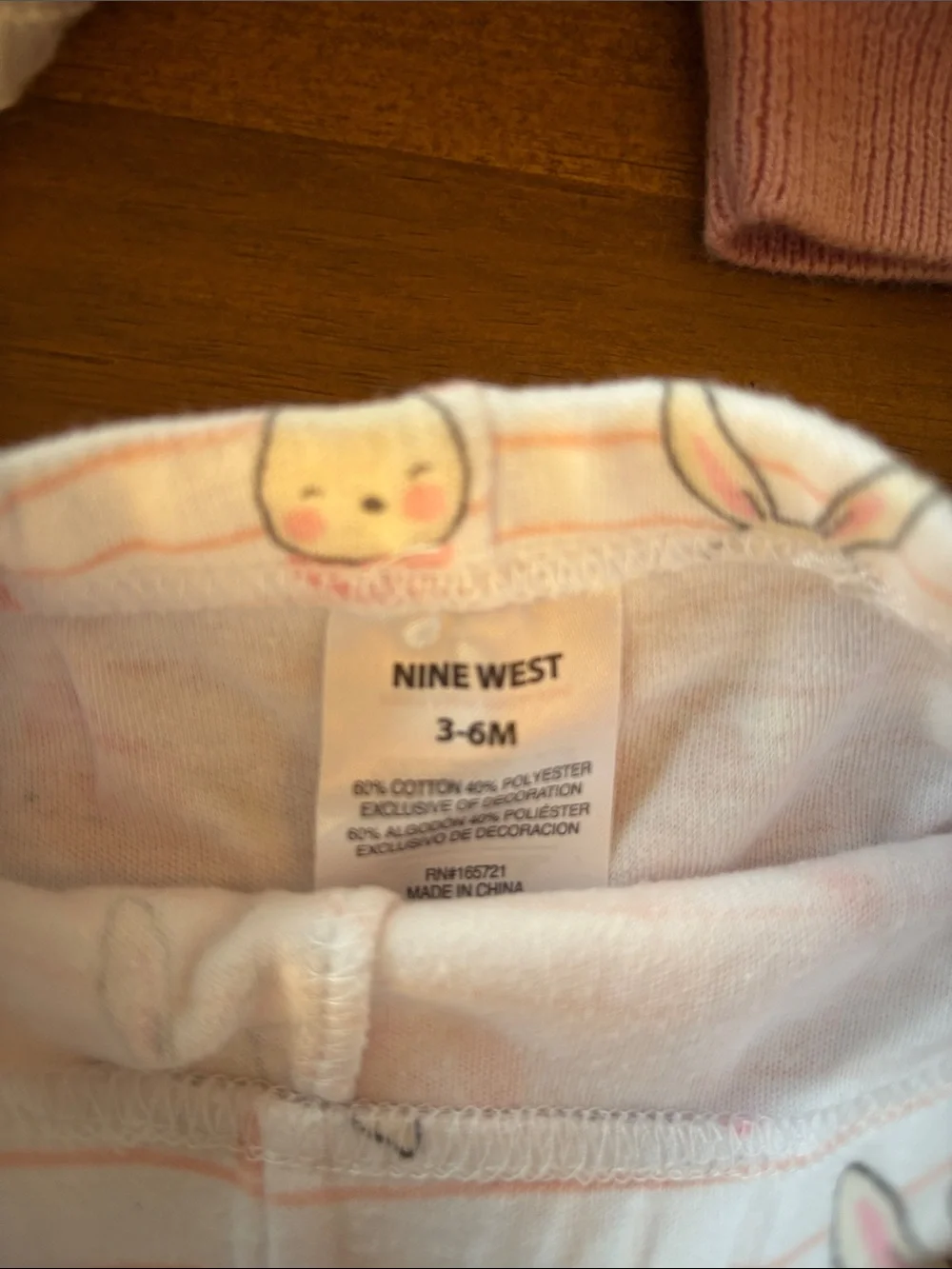 Janie and Jack Pink Ruffle Bunny Dress and Coordinating Pieces